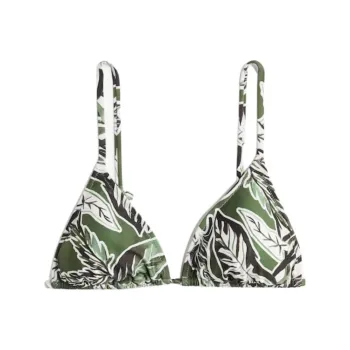 H&M Two-Piece Swimsuits Women's Green Floral
