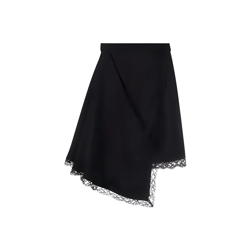 Alexander McQueen Laced Mini Skirt-0