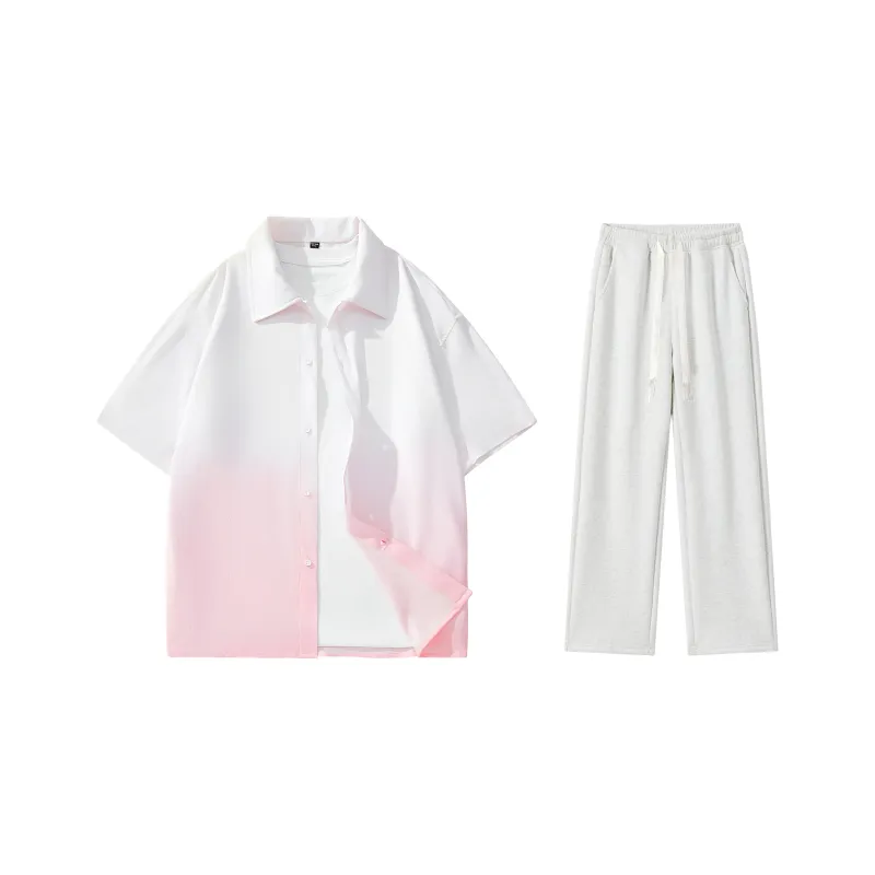 LA'T.WEEKEND Shirt Matching Set Unisex-84
