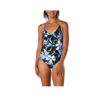 Speedo One piece Swimsuit Women's Floral All Over Print