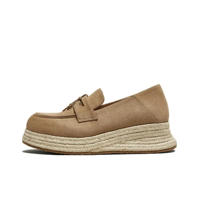 BASTO Loafers Women's Apricot, Beige-0
