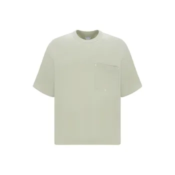 Bottega Veneta Heavy Jersey Relaxed T Shirt T Shirt Men's Green