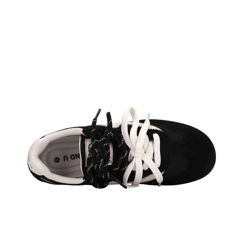 AND U Cushioning Abrasion Resistant Breathable Slip Resistant Low Top Double Lace Up Skateboard Shoes Unisex-3