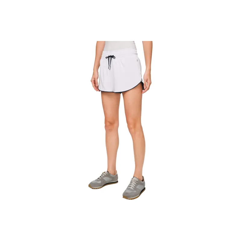 Lululemon Choose A Side Sports Shorts 3' Women's Starlight White/Marine Blue-0