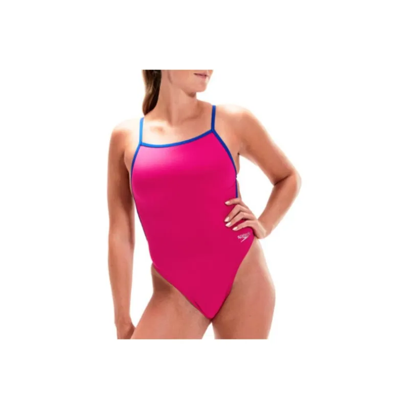Speedo One piece Swimsuit Women's Red-1