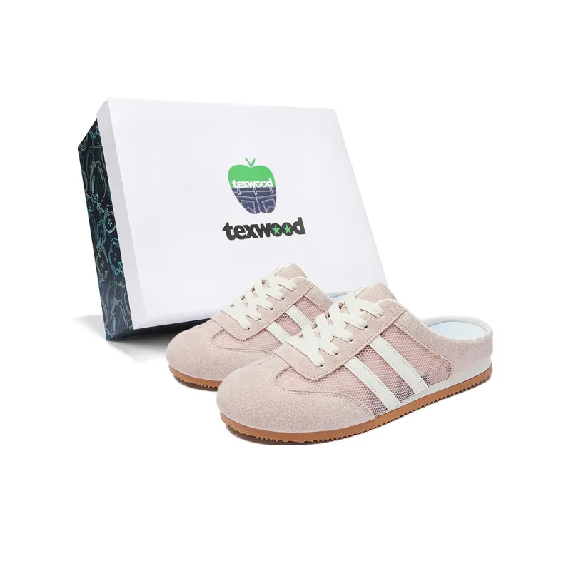 TEXWOOD Quiet Slip Resistant Closed Toe Slippers Women's Box-0
