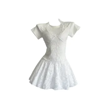 LEMON FAIRY Two Piece Skirt Sets Women's