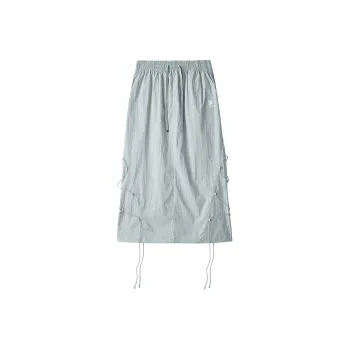 Skechers x Targetto Casual Long Skirts Women's Light Dusty Gray