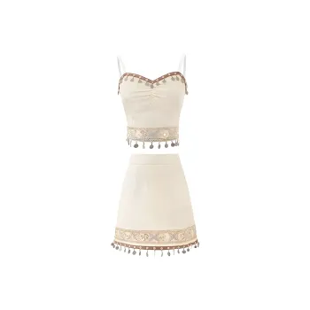 DOSOHEB Two Piece Skirt Sets Women's