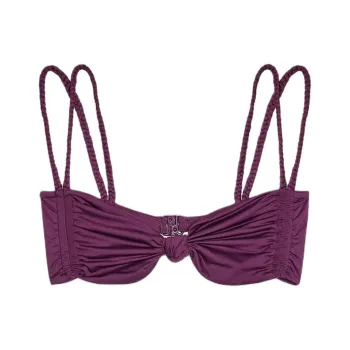 ZARA Bikini Women's Magenta Green