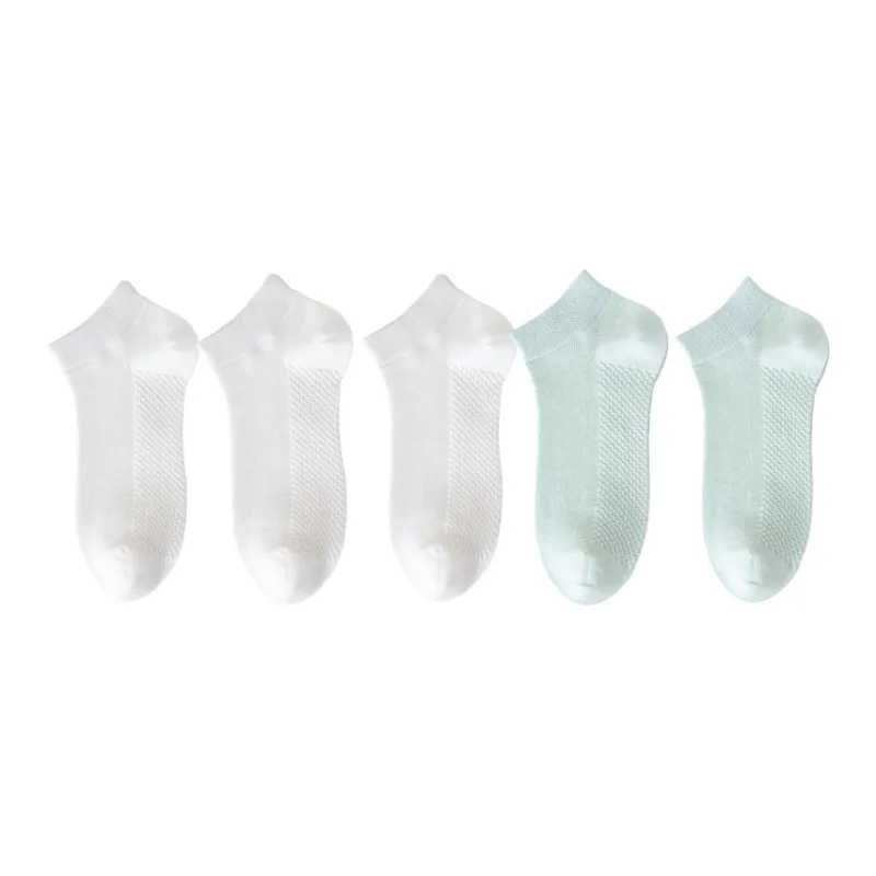 Lan Miao No Show Socks Women's 5 Pack-15