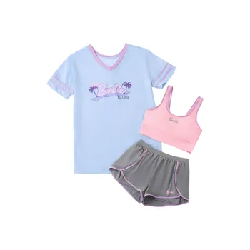 Barbie Two Piece Swimsuit Women's Blue