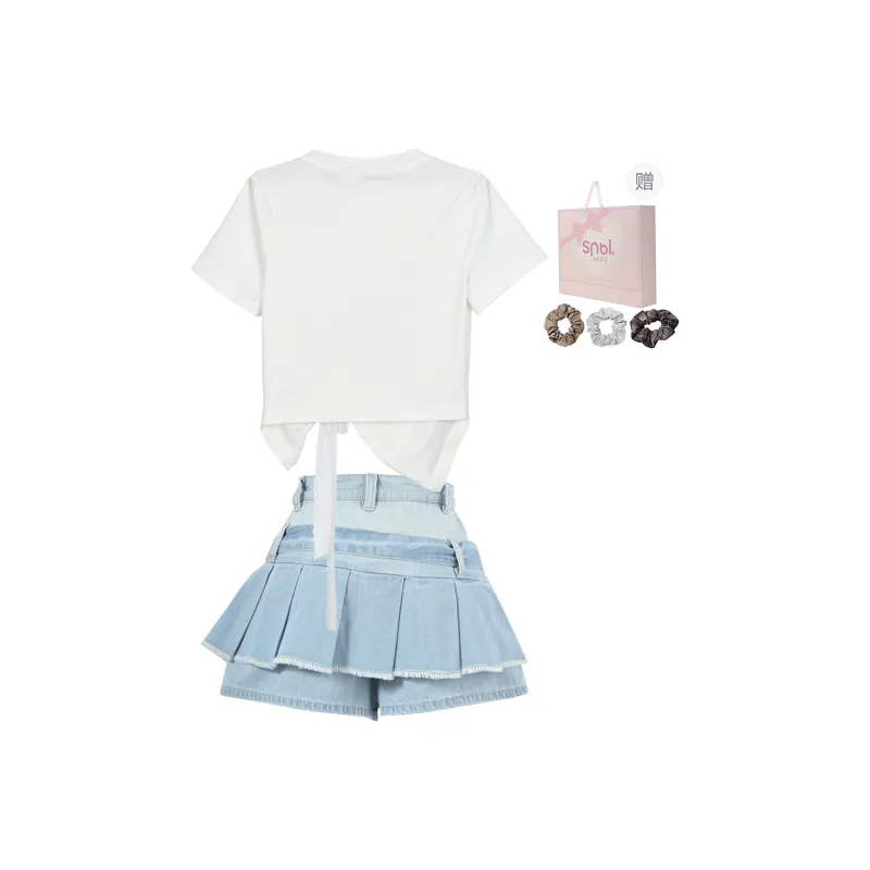 SNBL Two Piece Skirt Sets Women's-0