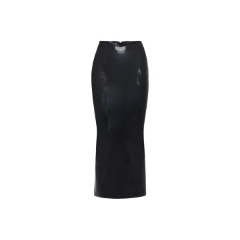 Poster Girl X Khy Poster Girl Collaboration Casual Long Skirts Women's BLACK/Black