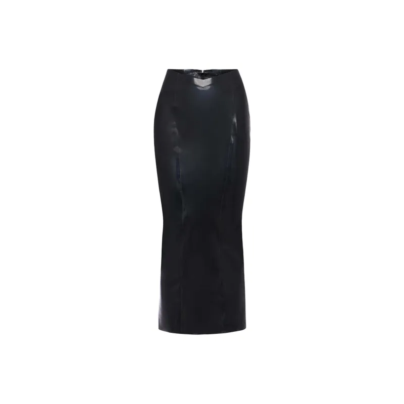 Poster Girl X Khy Poster Girl Collaboration Casual Long Skirts Women's BLACK/Black-0