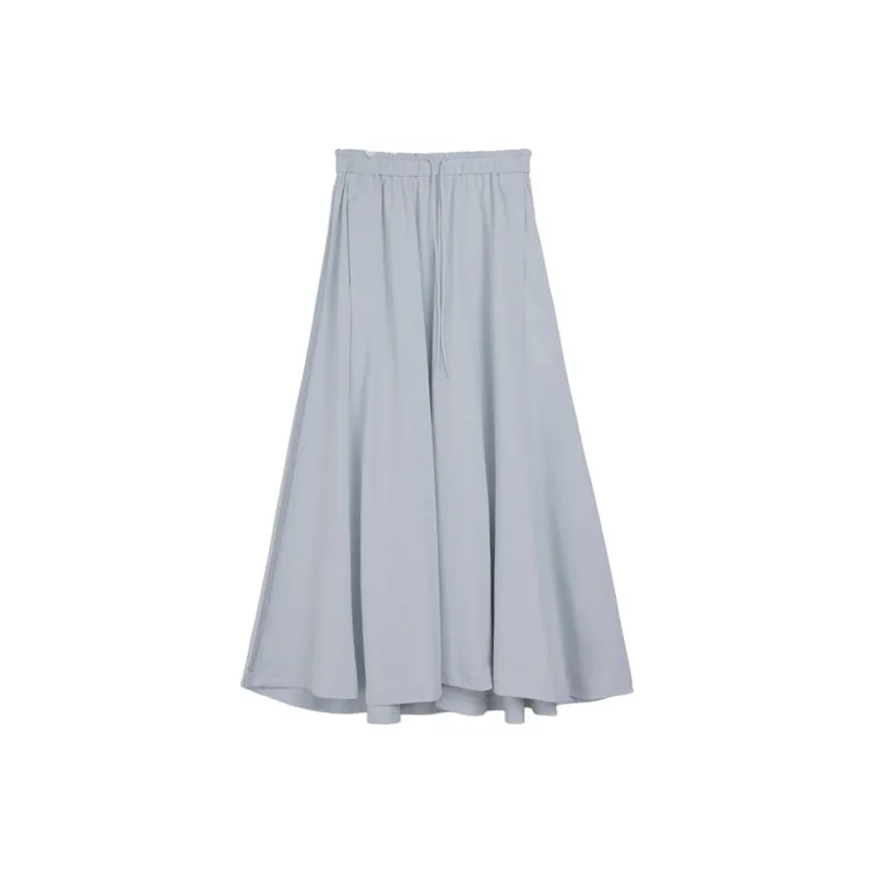 Y 3 Casual Long Skirt Women's Blue-0