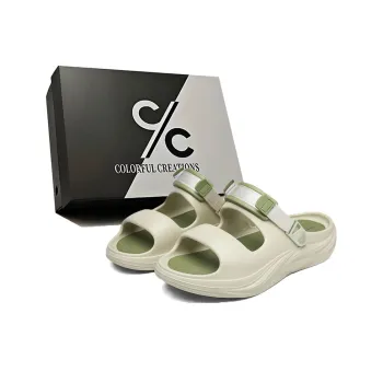 Colorful Creations Beach Sandals Men's Box