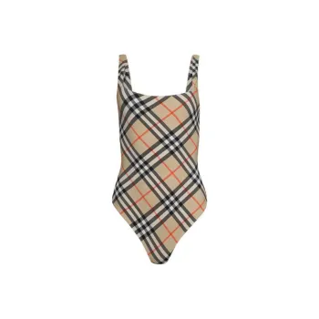 Burberry One piece Swimsuit Women's Brown
