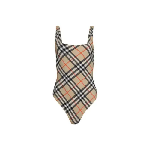 Burberry One piece Swimsuit Women's Brown