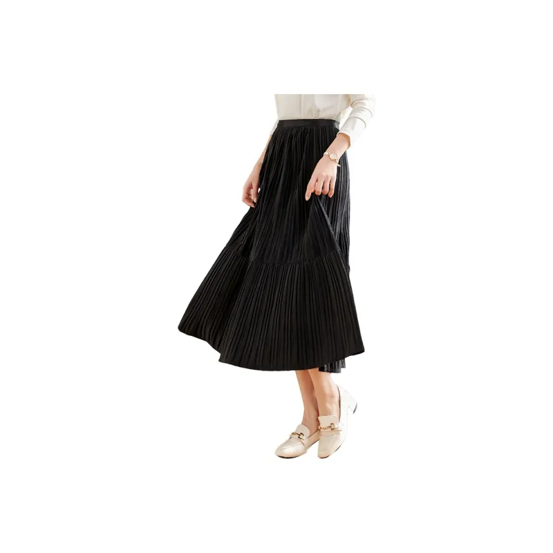 She Enjoys Casual Long Skirts Women's-0