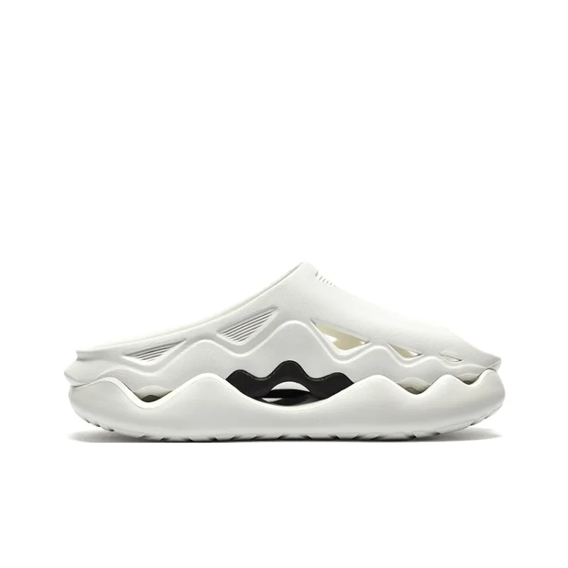 Cool Mamba Series Slip Resistant Massage Cushioning Slide Slippers Unisex Knight White-1
