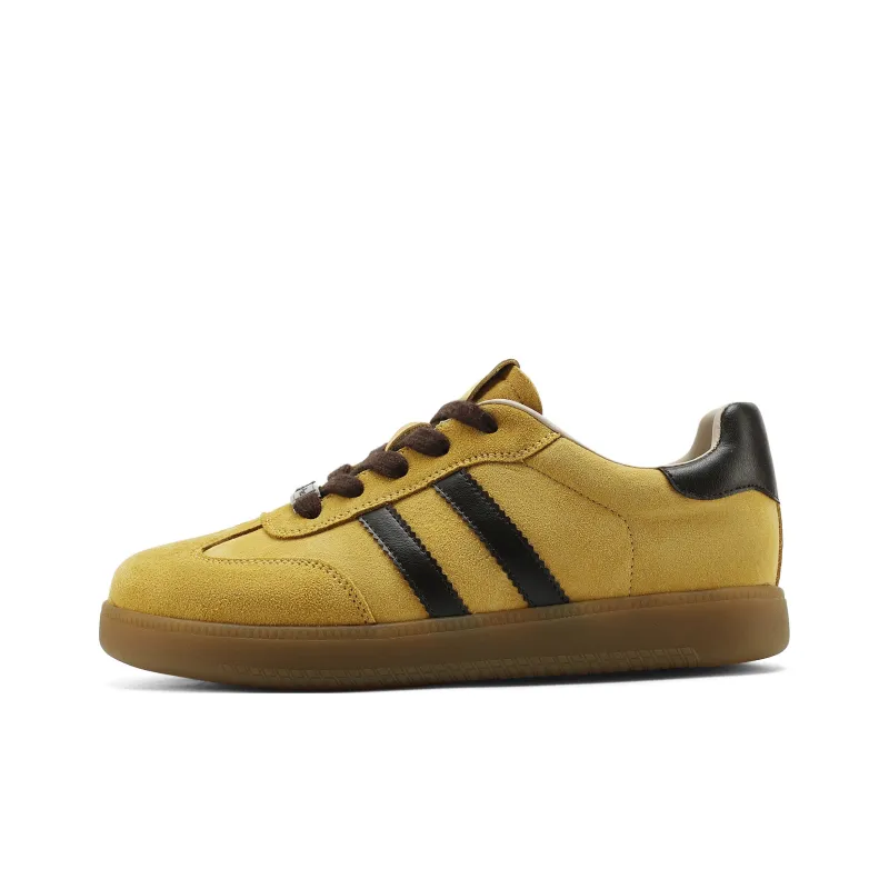 FIVE PLUS Anti Slip Wear Resistant Low Top Skateboard Shoes Women's-0