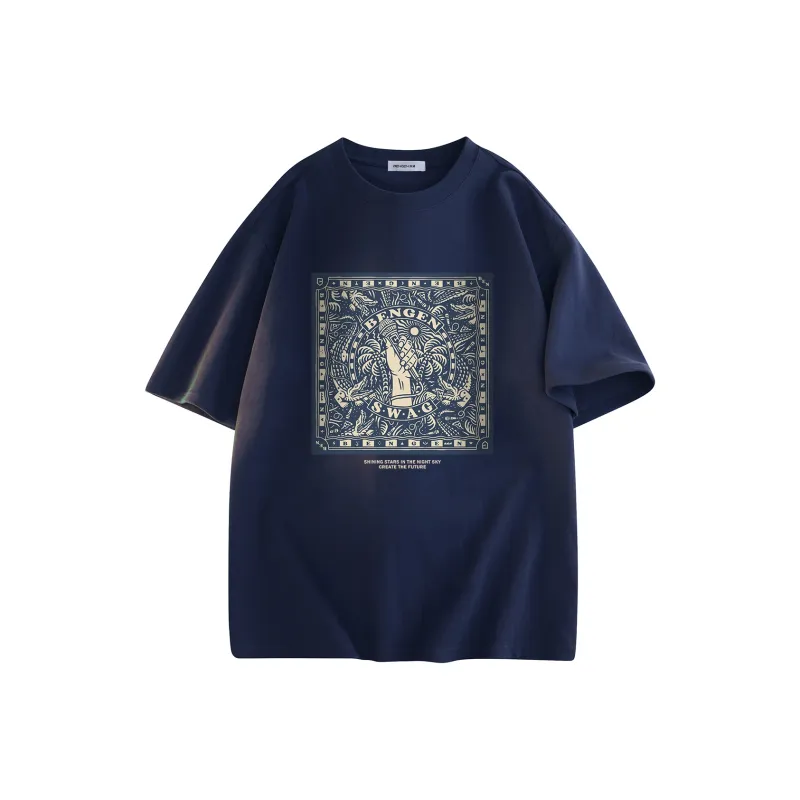 BENGEN T Shirts Unisex-4