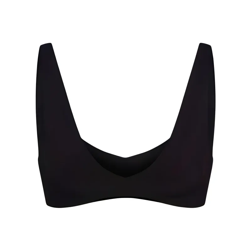 Khy SS24 DROP 008 Scoop Neck Bikini Top Bikini Women's Black-0
