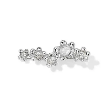 DODOGOGO Alloy, Synthetic Cubic Zirconia, Resin Hair Clips Women's