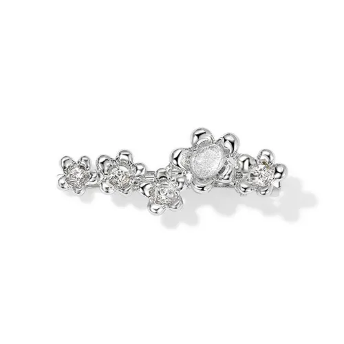 DODOGOGO Alloy, Synthetic Cubic Zirconia, Resin Hair Clips Women's
