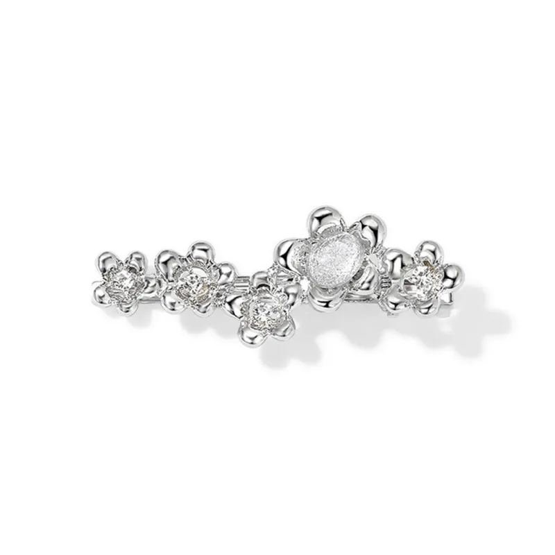 DODOGOGO Alloy, Synthetic Cubic Zirconia, Resin Hair Clips Women's-0
