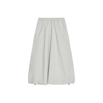 ZARA Casual Long Skirts Women's Gray
