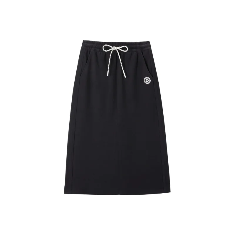 LEDIN Casual Long Skirt Women's Raven-0