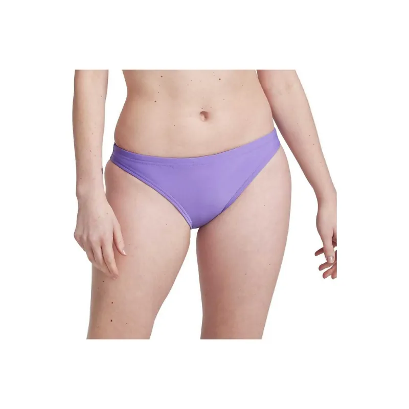 Speedo Women's Solid Classic Bikini Bottom Blue Swimming Shorts Women's-2
