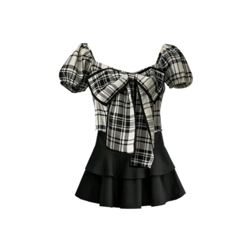 ETSE Two Piece Skirt Sets Women's