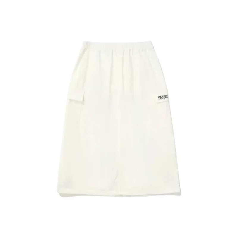 FILA Casual Long Skirts Women's White-0