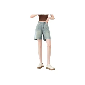 DEBRAND Denim Shorts GA Women's Light Blue