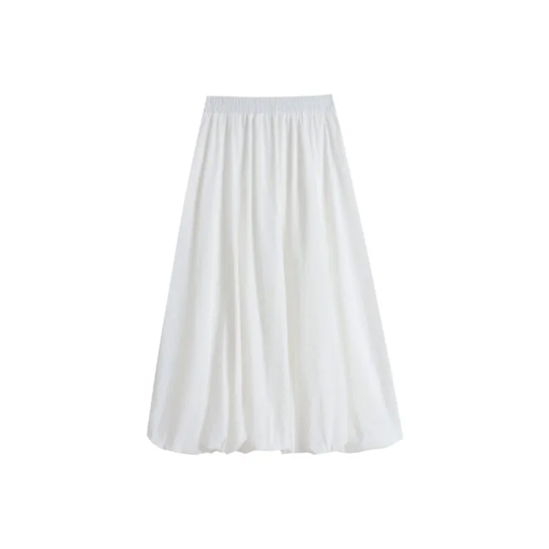 ETSE Casual Long Skirts Women's-11