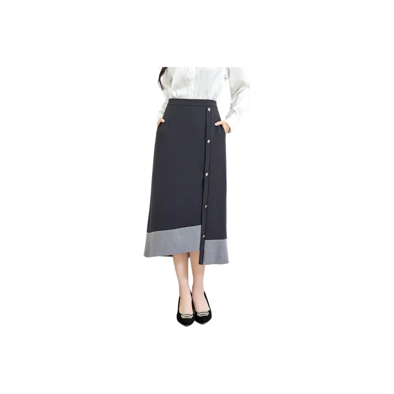 SMEN Casual Long Skirts Women's-9