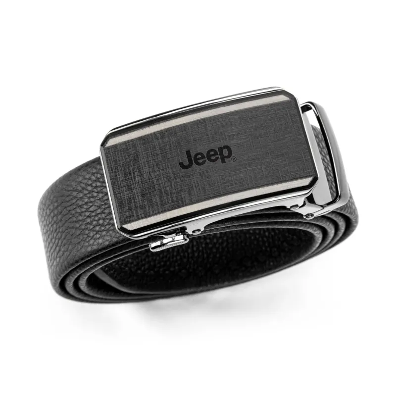 Jeep Top Grain Cow Leather Belts Men's 3.5cm-6