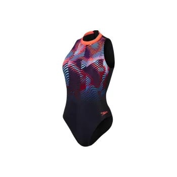 Speedo Hydrasuit One-piece Swimsuit Women's Purple/Red
