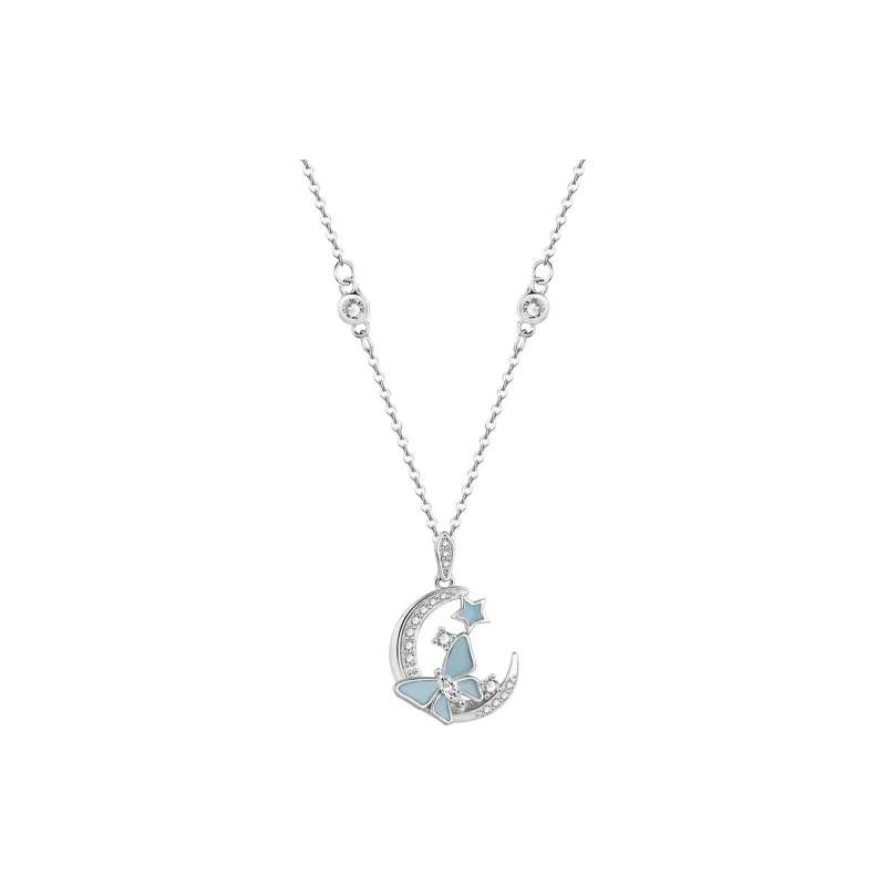 MOVER S999 Fine Silver Necklaces Women's-0