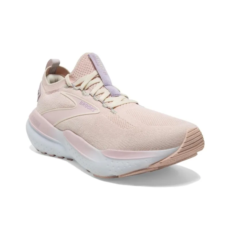 Brooks Anti Slip Wear Resistant Low Top Running Shoes Women's Pink-2