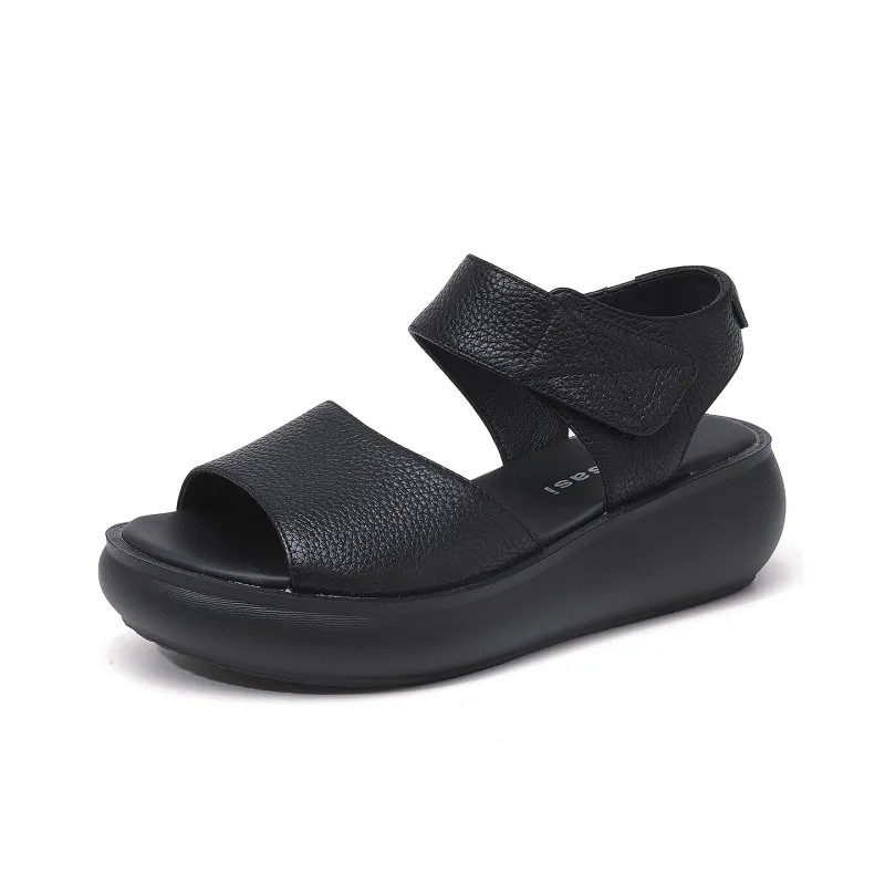 OULISASI One Strap Sandals Women's-16