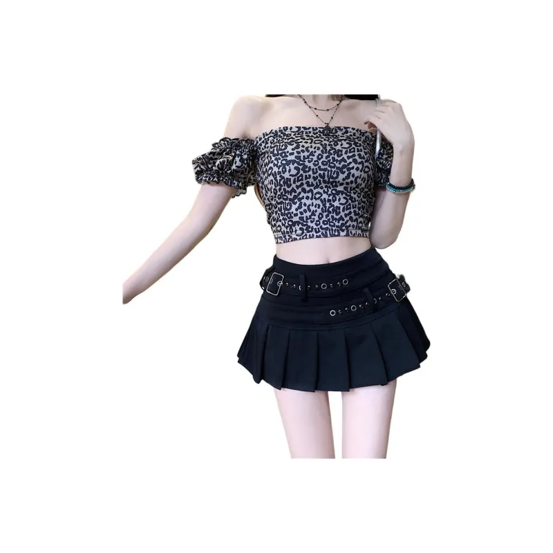 Garbege Casual Short Skirts Women's-7
