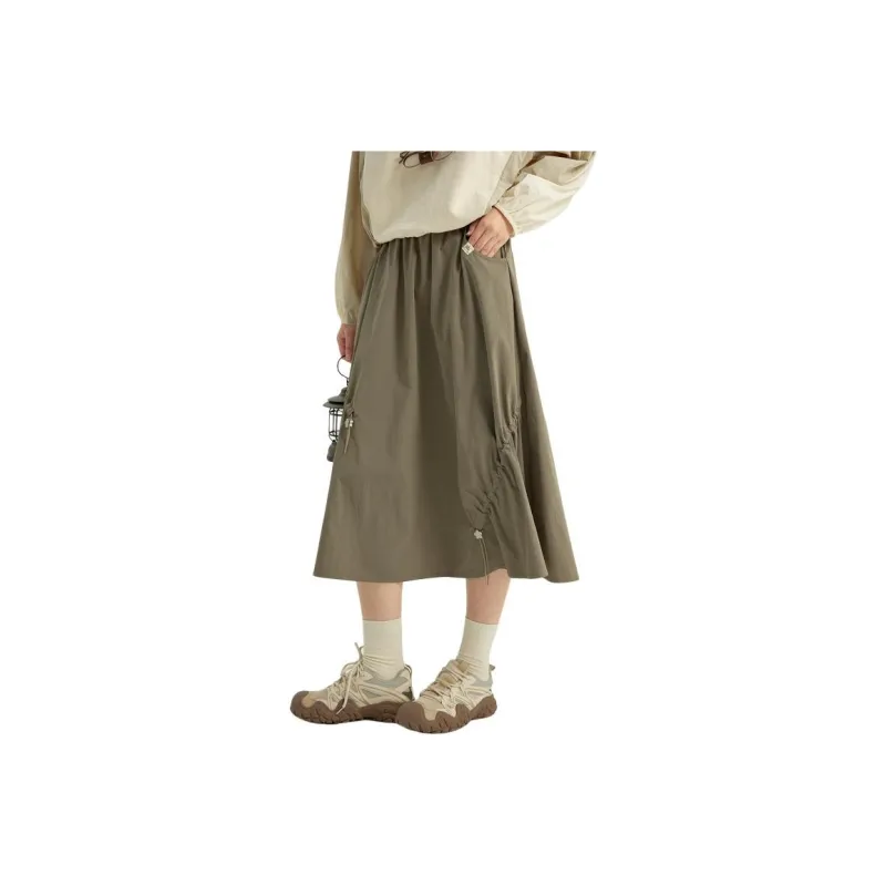 ZIHAN Casual Long Skirt Women's-0