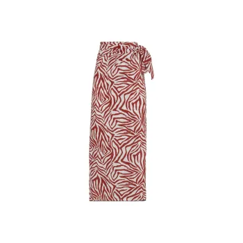 Brunello Cucinelli Wrap Skirt Women's Dark Red