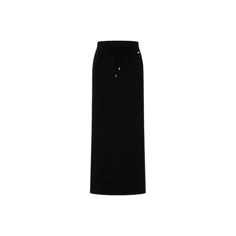 MOCO Casual Long Skirt Women's Black-0