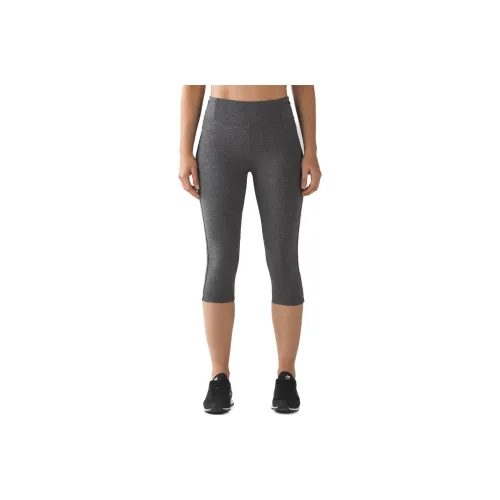 Lululemon Real Quik Athletic Trousers Women's Black Gray