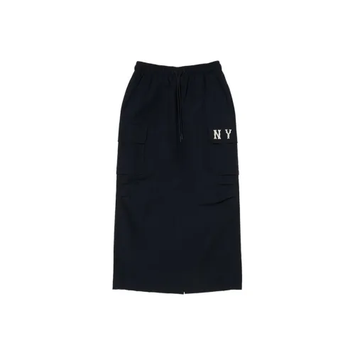 MLB Basic Collection New York Yankees Casual Long Skirts Women's Black